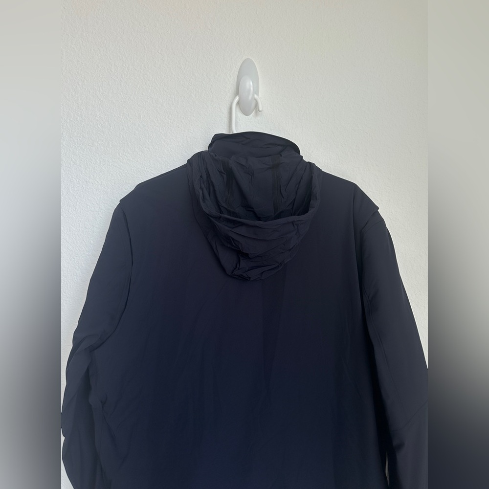 NWT Johnnie-Oโ Performance Mens Folsom Rain Jacket Navy XL retails $398 hooded - Picture 8 of 17